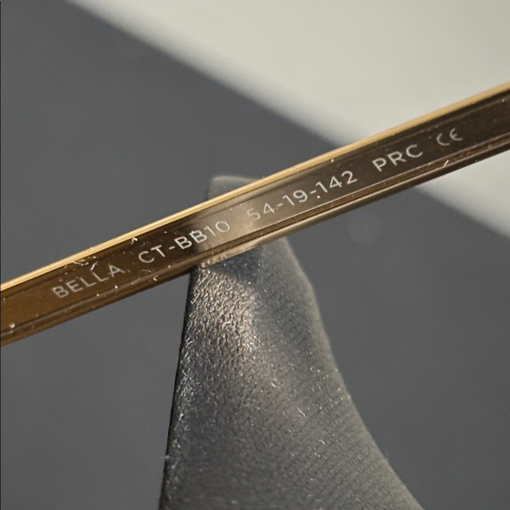 Diff Bella Blue Light Tortoise Shell Square Glass… - image 6